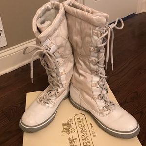 ✨ Coach snow/rain boots size 7.5